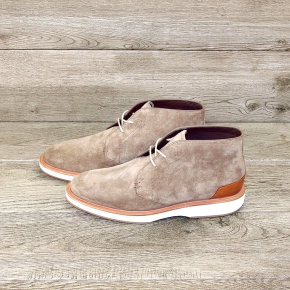 *NIB* $365 Allen Edmonds BROOKLYN LIGHT Chukka Boot 7.5 D Suede * add $15 Trees main image 13
